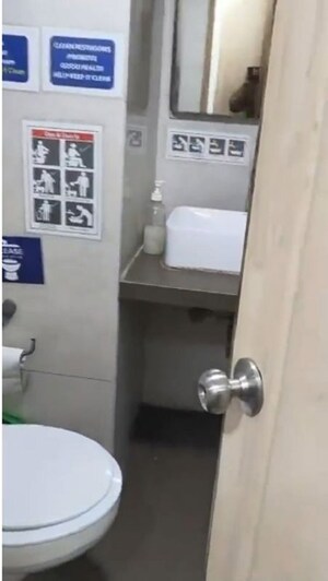 Bathroom in  Office Space at Chembur – for Rent