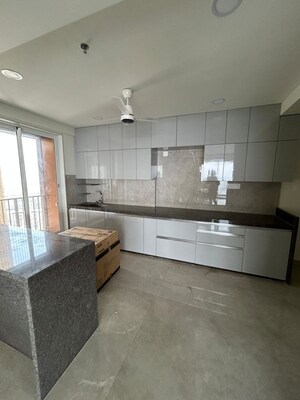 Kitchen in 3.5 BHK Apartment at Jai Mansarovar CHS, Padma Nagar – for Rent