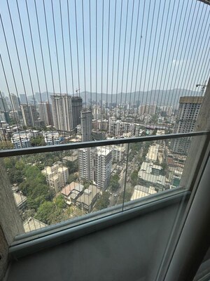 Balcony in 3.5 BHK Apartment at Jai Mansarovar CHS, Padma Nagar – for Rent