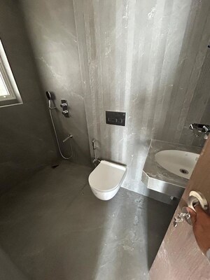 Bathroom in 3.5 BHK Apartment at Jai Mansarovar CHS, Padma Nagar – for Rent