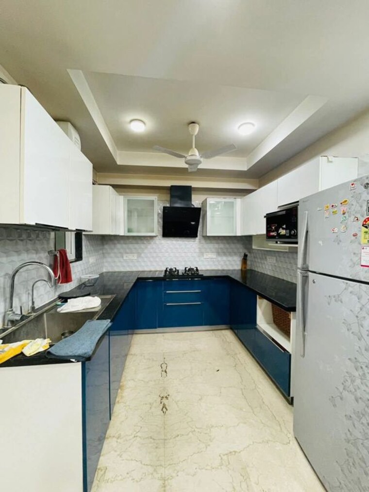 Kitchen, saket 3 Bedroom 1500 Sq.Ft. Apartment In Saket Delhi 10338719