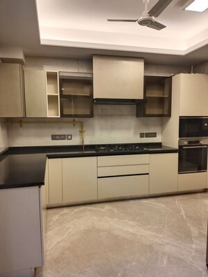 Kitchen in 4 BHK Apartment at Panchsheel Park – for Sale