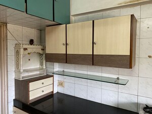 Kitchen in 3 BHK Apartment at Juhu – for Rent