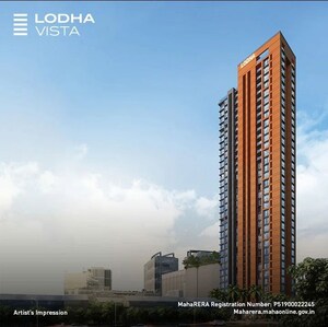 2 BHK Apartment – Exterior View View at Lodha Vista, Lower Parel - for Rent
