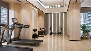 Gym in 2 BHK Apartment at Lodha Vista, Lower Parel – for Rent