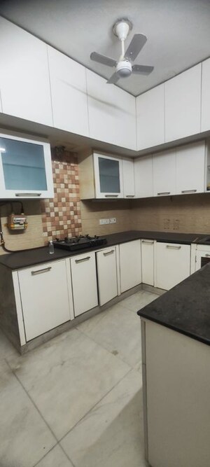 Kitchen in 3 BHK Apartment at Malviya Nagar – for Rent