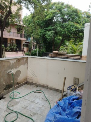 Balcony in 3 BHK Builder Floor at Sarita Vihar – for Rent