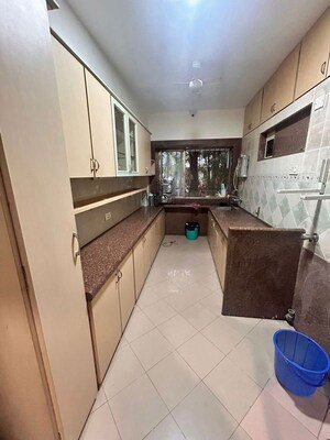 Kitchen in 3 BHK Apartment at Juhu – for Rent
