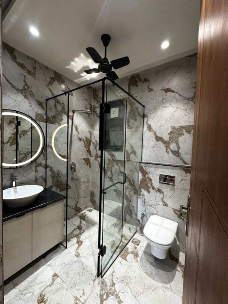 Bathroom, adani-samsara-ivana 4 Bedroom 2430 Sq.Ft. Builder Floor In Sector 63 Gurgaon 10338834
