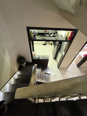 Staircase in 4 BHK Villa at Baner – for Rent