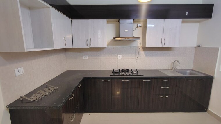 Kitchen, mjr-pearl 3 Bedroom 1500 Sq.Ft. Apartment In Whitefield Bangalore 10338835
