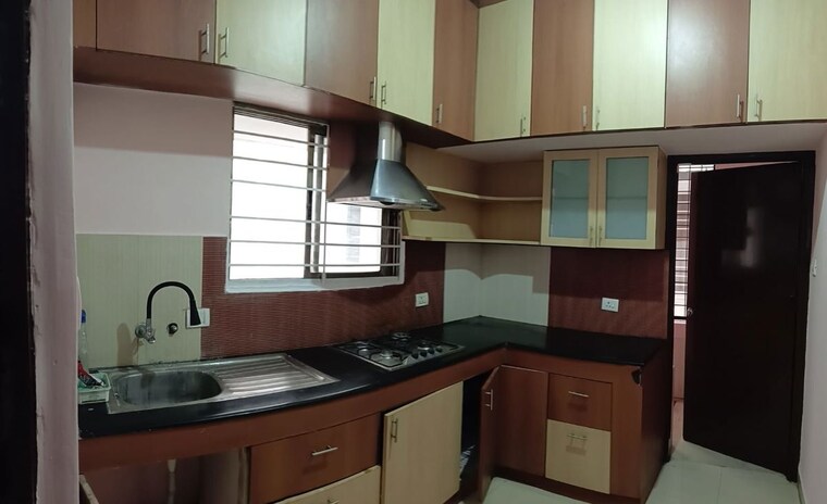 Kitchen, aliens-elite 2 Bedroom 1335 Sq.Ft. Apartment In Miyapur Hyderabad 10299061
