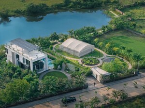 4 BHK Villa – Exterior View View at Kadi - for Sale