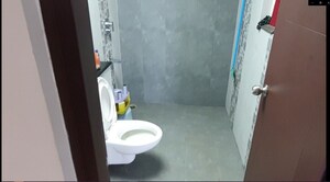 Bathroom in 2 BHK Apartment at Coevolve Northern Star, Thanisandra – for Rent