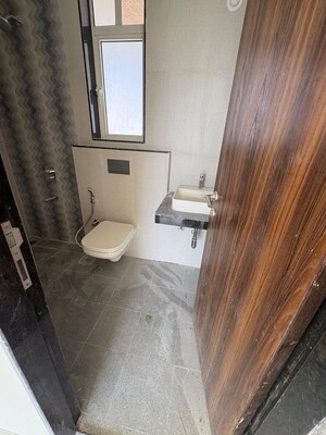 Bathroom in 3 BHK Apartment at Sheth Avante, Kanjurmarg West – for Rent