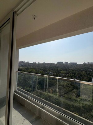 Balcony in 3 BHK Apartment at Sheth Avante, Kanjurmarg West – for Rent