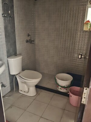 Bathroom in 2 BHK Apartment at Land Craft Golf Links Apartment Phase 2, Pandav Nagar – for Sale