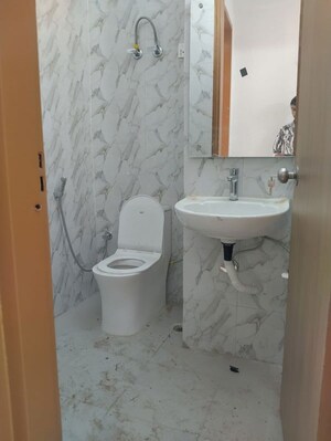 Bathroom in 2 BHK Builder Floor at Neb Sarai – for Rent