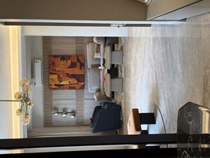 Living Room in 4 BHK Apartment at Suraj Oranje Castle, Gomti Nagar – for Sale