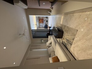 Dining area in 4 BHK Apartment at Suraj Oranje Castle, Gomti Nagar – for Sale