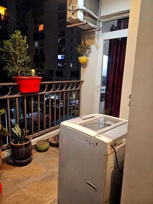 Balcony in 2 BHK Apartment at La Prisma, Dhakoli – for Rent