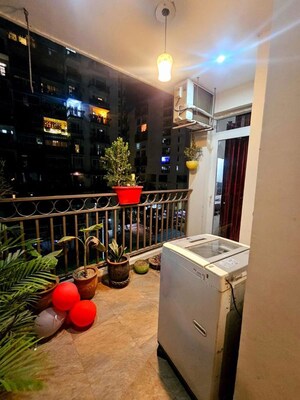 Balcony in 2 BHK Apartment at La Prisma, Dhakoli – for Rent