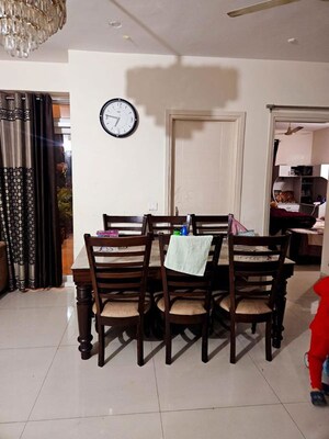 Dining area in 2 BHK Apartment at La Prisma, Dhakoli – for Rent