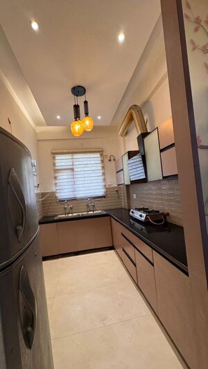 Kitchen in 3 BHK Apartment at Ambala Highway – for Rent