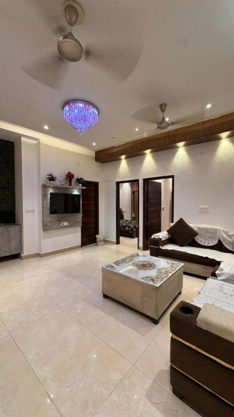 Living Room, ambala highway 3 Bedroom 1500 Sq.Ft. Apartment In Ambala Highway Zirakpur 10338988