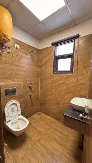 Bathroom in 3 BHK Apartment at Ambala Highway – for Rent