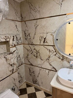 Bathroom in 4 BHK Builder Floor at Palam Vihar Residents Association, Palam Vihar – for Sale