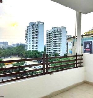 Balcony in 2 BHK Apartment at Aaugusta, Kharadi – for Rent