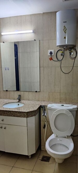 Bathroom in 3.5 BHK Apartment at 3C Lotus Panache, Sector 110 – for Rent