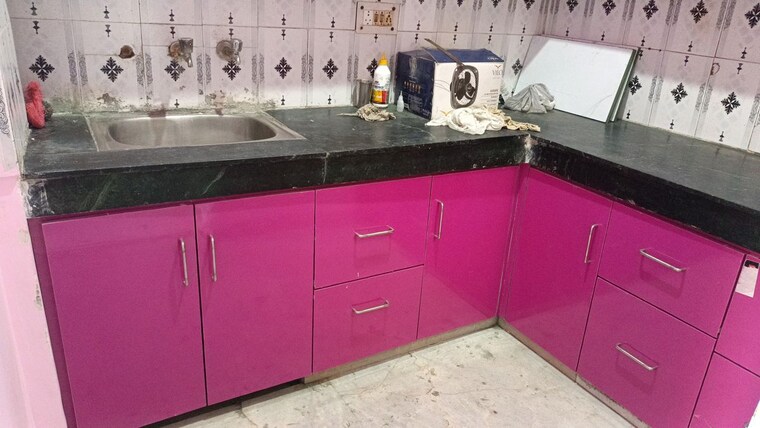 Kitchen, vaishali sector 5 2 Bedroom 950 Sq.Ft. Builder Floor In Vaishali Sector 5 Ghaziabad 10339039