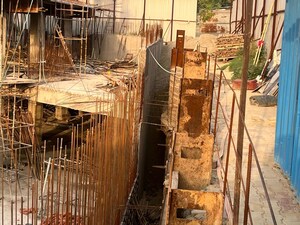 Balcony in  Shop at TRG The Mall, Nai Basti Dundahera – for Sale