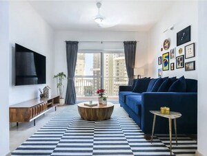 Living Room in 4 BHK Apartment at Salarpuria Sattva Greenage, Hosur Road – for Sale