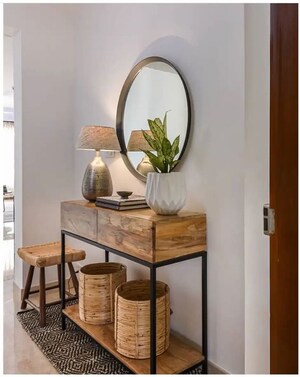 Staircase in 4 BHK Apartment at Salarpuria Sattva Greenage, Hosur Road – for Sale