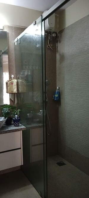 Bathroom in 3 BHK Apartment at Adani Group Western Heights, Andheri West – for Rent