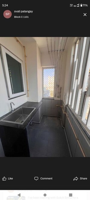 Kitchen in 3 BHK Apartment at Jayabheri The Summit, Narsingi – for Sale