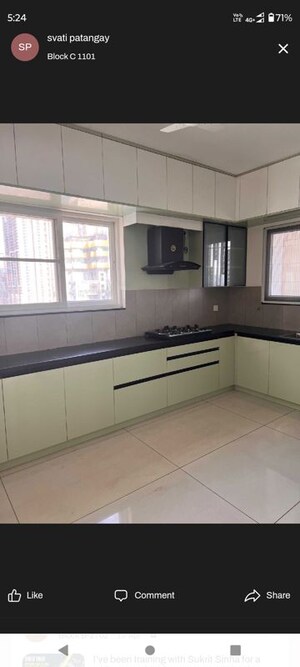 Kitchen in 3 BHK Apartment at Jayabheri The Summit, Narsingi – for Sale