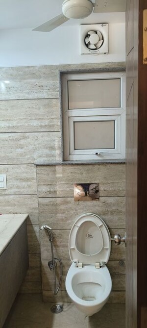 Bathroom in 4 BHK Builder Floor at Panchsheel Park – for Sale