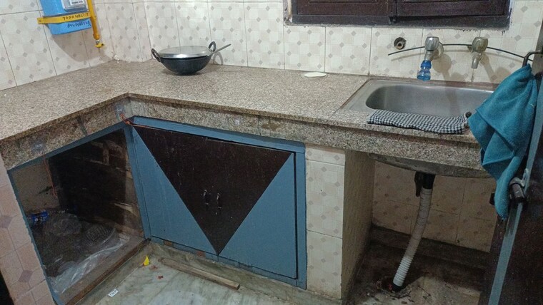 Kitchen, vaishali sector 5 1 Bedroom 560 Sq.Ft. Builder Floor In Vaishali Sector 5 Ghaziabad 10334608