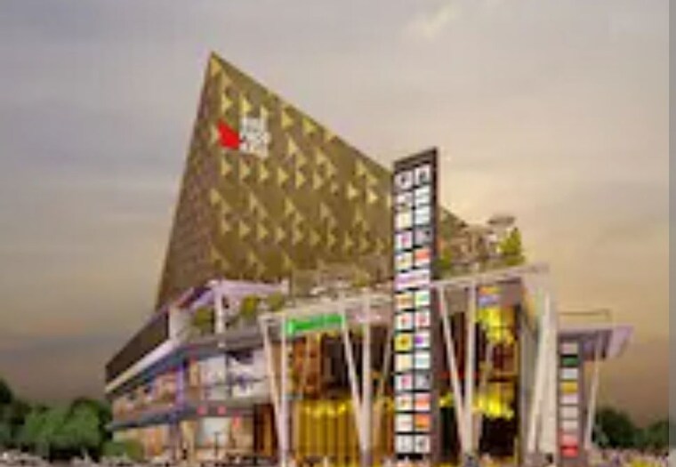 Exterior View, rise-food-mall Commercial Shop 100 Sq.Ft. In Sector 1 Greater Noida Greater Noida 10339071