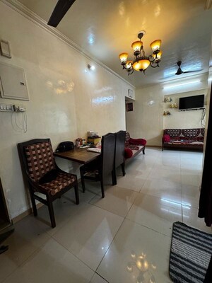 Living Room in 2 BHK Apartment at Dheeraj Pooja, Malad West – for Rent