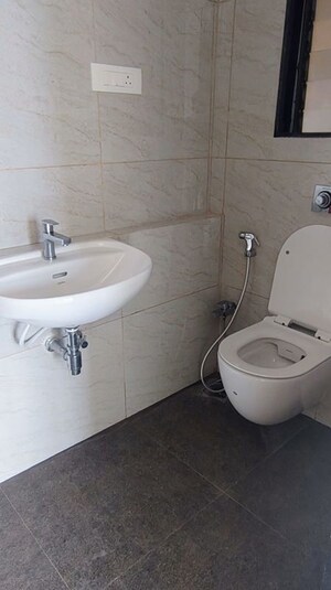 Bathroom in 1 BHK Apartment at Sheth Irene, Malad West – for Sale