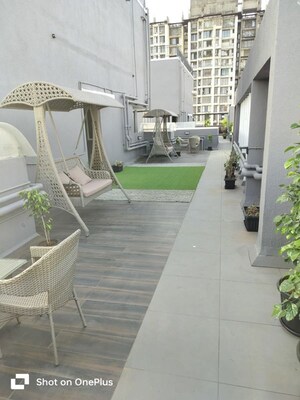Balcony in 1 BHK Apartment at Dharti Presidio, Malad West – for Rent