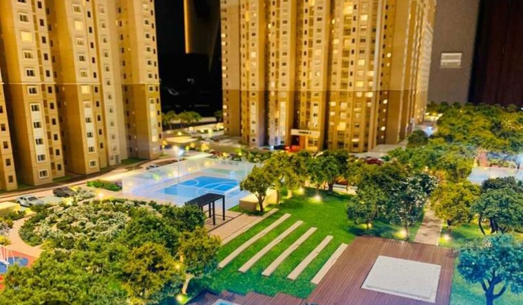 Garden, prestige-finsbury-park-hyde 2 Bedroom 999 Sq.Ft. Apartment In Bagaluru Bangalore 10339213