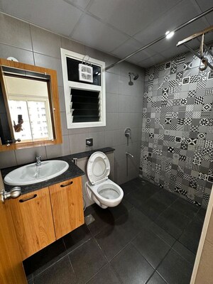 Attached Bathroom in 2 BHK Apartment at Sobha Dream Gardens, Thanisandra Main Road – for Rent