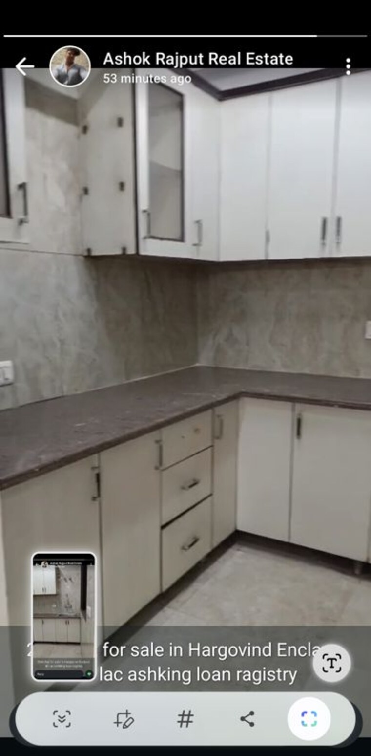 Kitchen, chattarpur 2 Bedroom 105 Sq.Ft. Builder Floor In Chattarpur Delhi 10339285