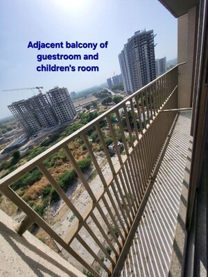 Balcony in 3 BHK Apartment at Sukirti 54, Shela – for Sale